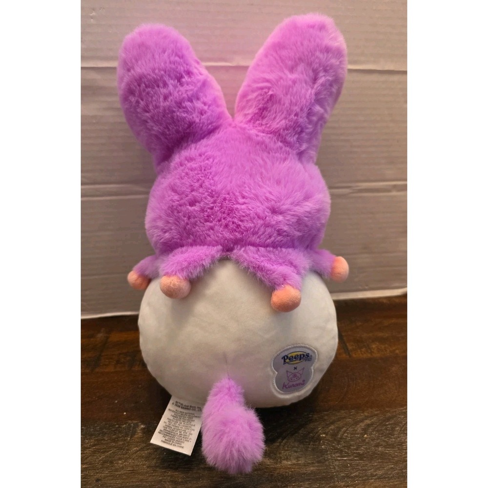 Sanrio Kuromi Fuzzy Purple Peep Bunny Costume Plush Stuffed Animal Easter - Picture 2 of 6